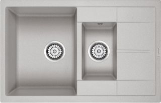 Мойка кухонная Paulmark Flugen PM237850-GR серый